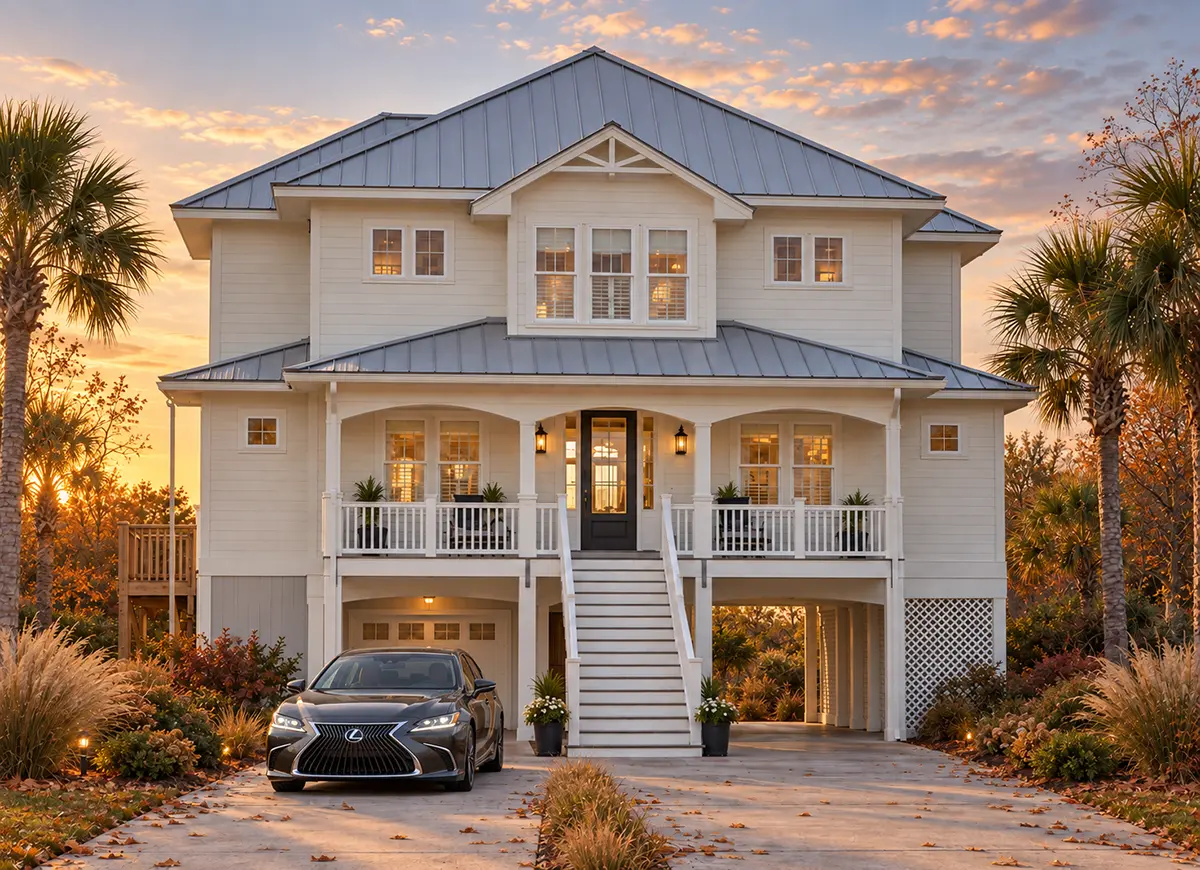 Main Images 3 – 3-Story House Plan 2877 ft²: 3 Beds, Home Office, 5 Baths, Open Floor Plan, 4-Car Garage — 73259R