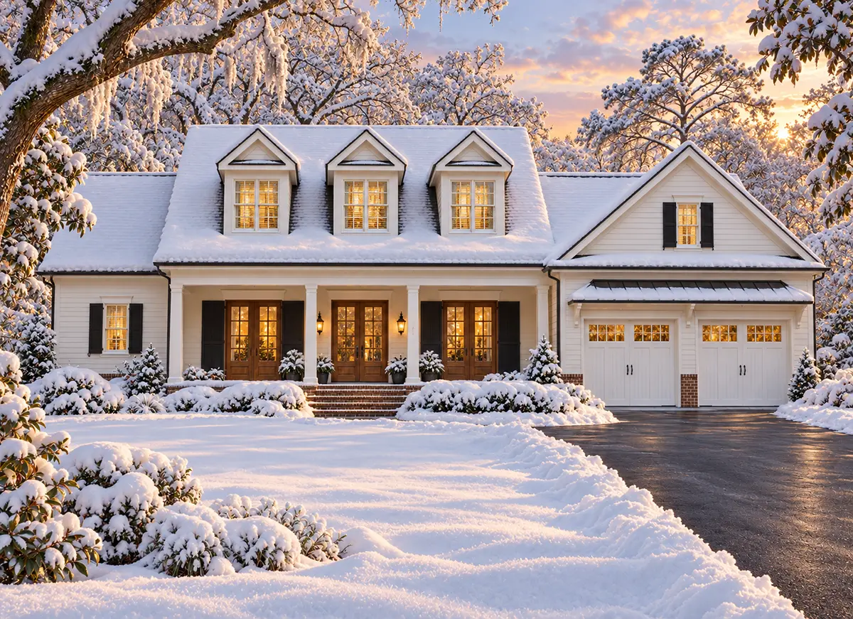 Main Images 5 – 1.5-Story House Plan 3539 ft²: 4 Beds, Home Office, 4.5 Baths, Open Floor Plan, 2-Car Garage — 45616R