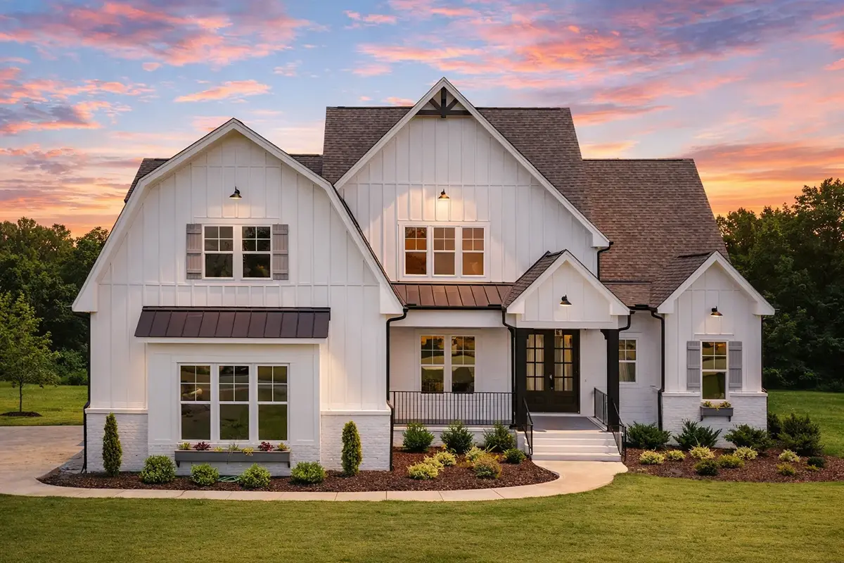 Main Images 2 – 1.5-Story House Plan 3912 ft²: 5 Beds, 4.5 Baths, Open Floor Plan, 3-Car Garage — 64220R