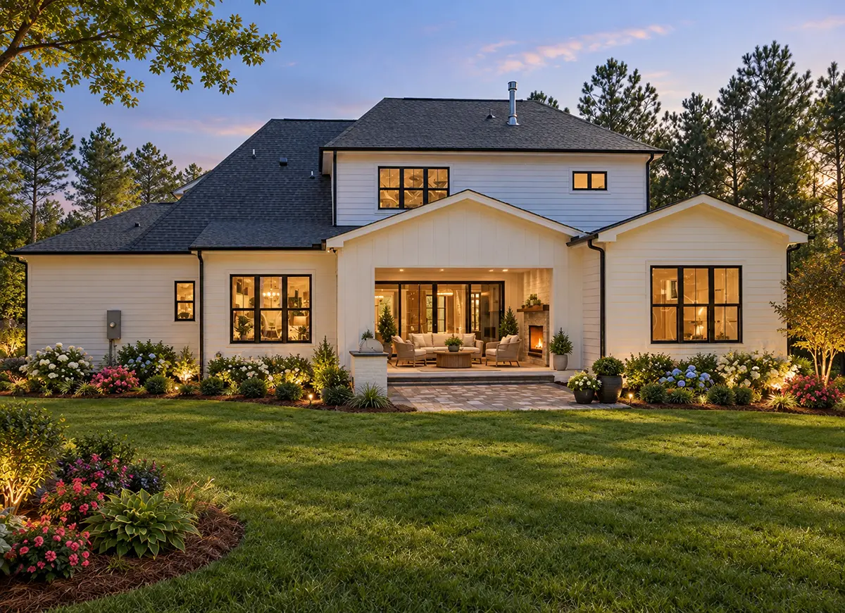 Main Images 3 – 2-Story House Plan 4037 ft²: 4 Beds, Home Office, 5 Baths, Open Floor Plan, 3-Car Garage — 32038R