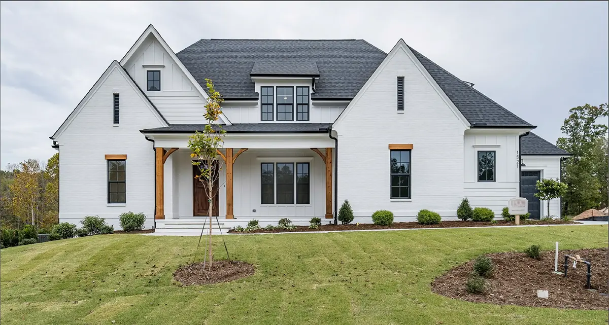Main Images 3 – 2-Story House Plan 3103 ft²: 4 Beds, 4.5 Baths, Open Floor Plan, 2-Car Garage — 95174R