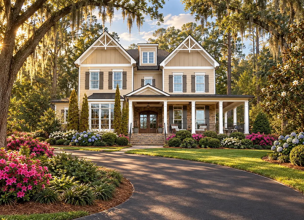 Main Images 3 – 2-Story House Plan 4886 ft²: 5 Beds, Home Office, 4.5 Baths, Open Floor Plan, 2-Car Garage — 78053R