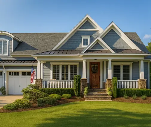 Thumbnail 1 – 1.5-Story House Plan 2663 ft²: 3 Beds, 4 Baths, Open Floor Plan, 2-Car Garage — 94736R