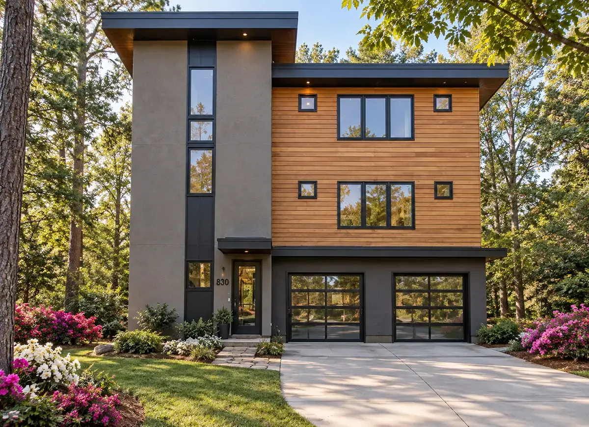 Main Images 3 – 3-Story House Plan 3779 ft²: 5 Beds, Home Office, 4 Baths, Open Floor Plan, 2-Car Garage — 70598R