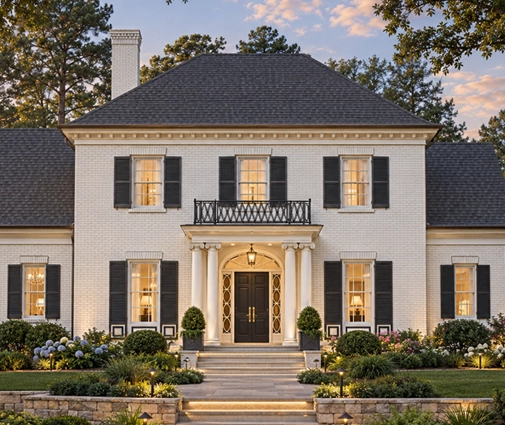 Thumbnail 1 – 2-Story House Plan 4563 ft²: 4 Beds, 3.5 Baths, Open Floor Plan, 2-Car Garage — 67106R