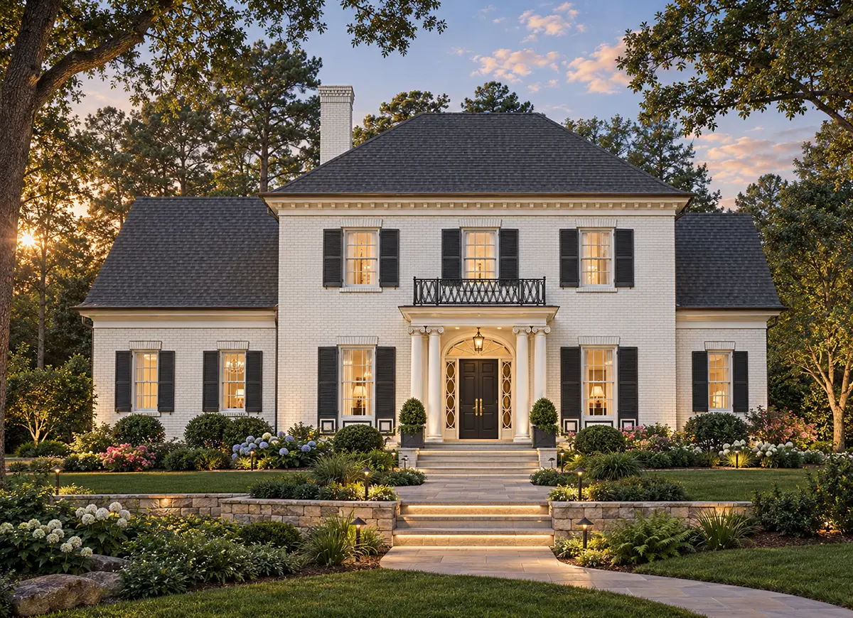 Main Images 4 – 2-Story House Plan 4563 ft²: 4 Beds, 3.5 Baths, Open Floor Plan, 2-Car Garage — 67106R