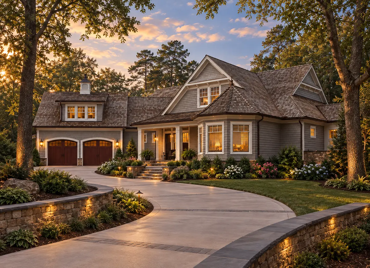 Main Images 3 – 1-Story House Plan 4304 ft²: 4 Beds, Home Office, 4 Baths, Open Floor Plan, 2-Car Garage — 98458R