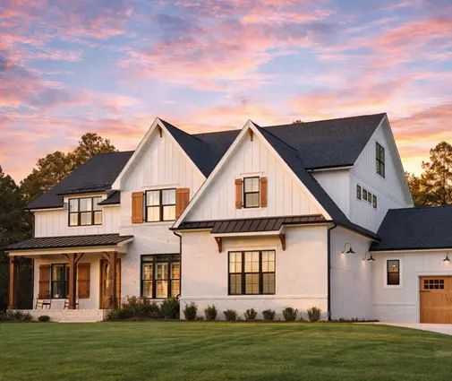Thumbnail 1 – 2-Story House Plan 4005 ft²: 4 Beds, Home Office, 5.5 Baths, Open Floor Plan, 3-Car Garage — 76809R