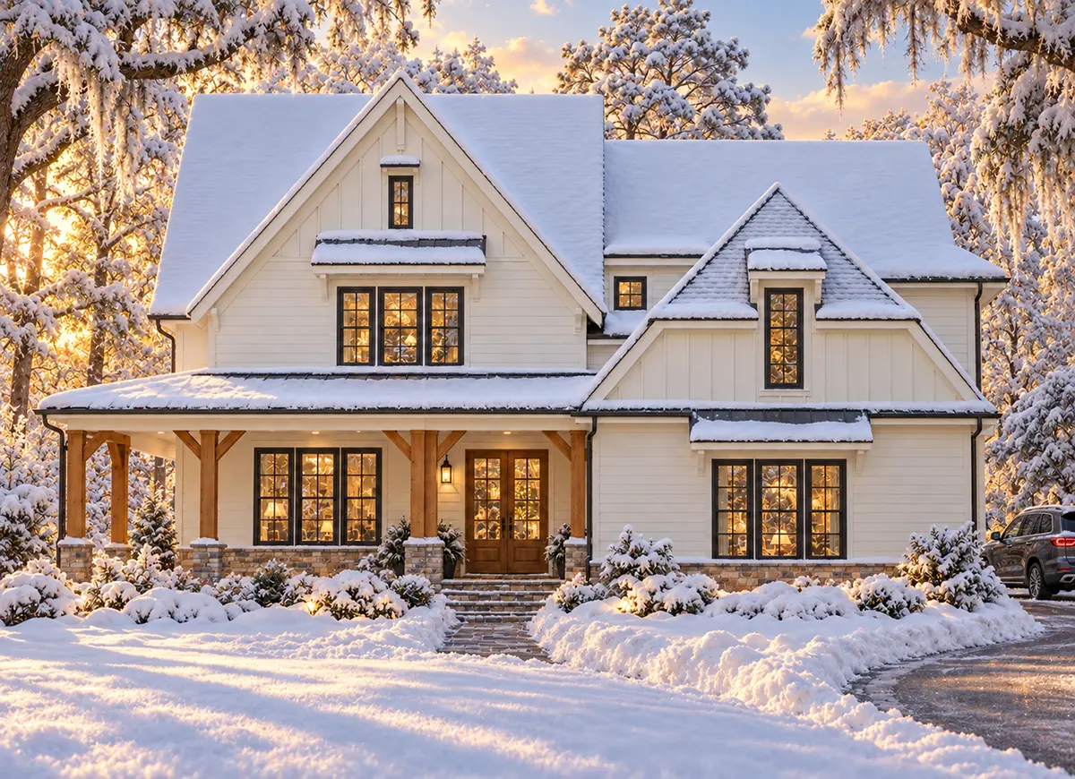 Main Images 3 – 3-Story House Plan 3157 ft²: 5 Beds, 5 Baths, Open Floor Plan, 3-Car Garage — 54803R