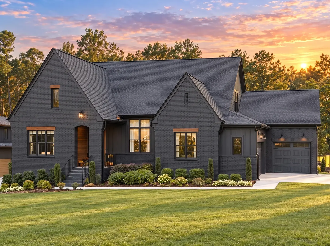 Main Images 8 – 2-Story House Plan 3691 ft²: 4 Beds, Home Office, 5.5 Baths, Open Floor Plan, 3-Car Garage — 63741R