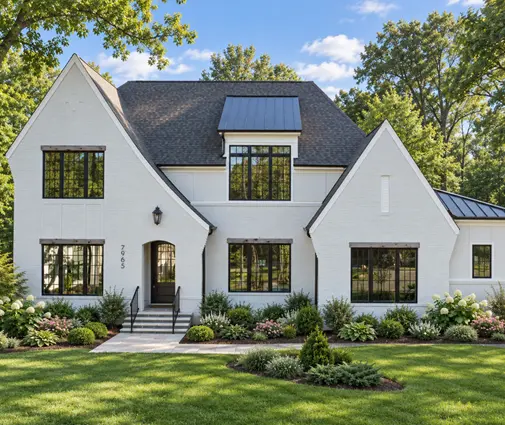 Thumbnail 1 – 2-Story House Plan 4133 ft²: 5 Beds, Home Office, 5.5 Baths, Open Floor Plan, 3-Car Garage — 35974R