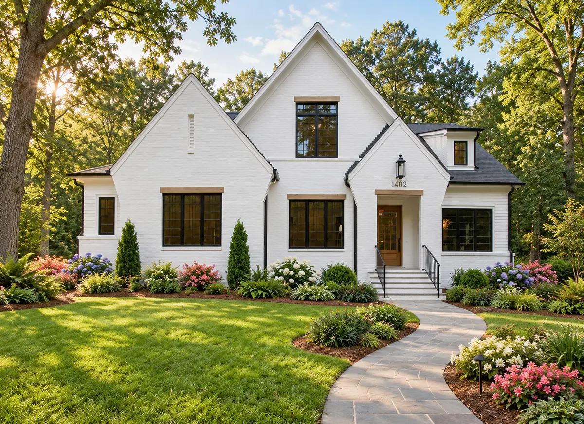 Main Images 2 – 2-Story House Plan 4277 ft²: 4 Beds, Home Office, 5 Baths, Open Floor Plan, 3-Car Garage — 38077R