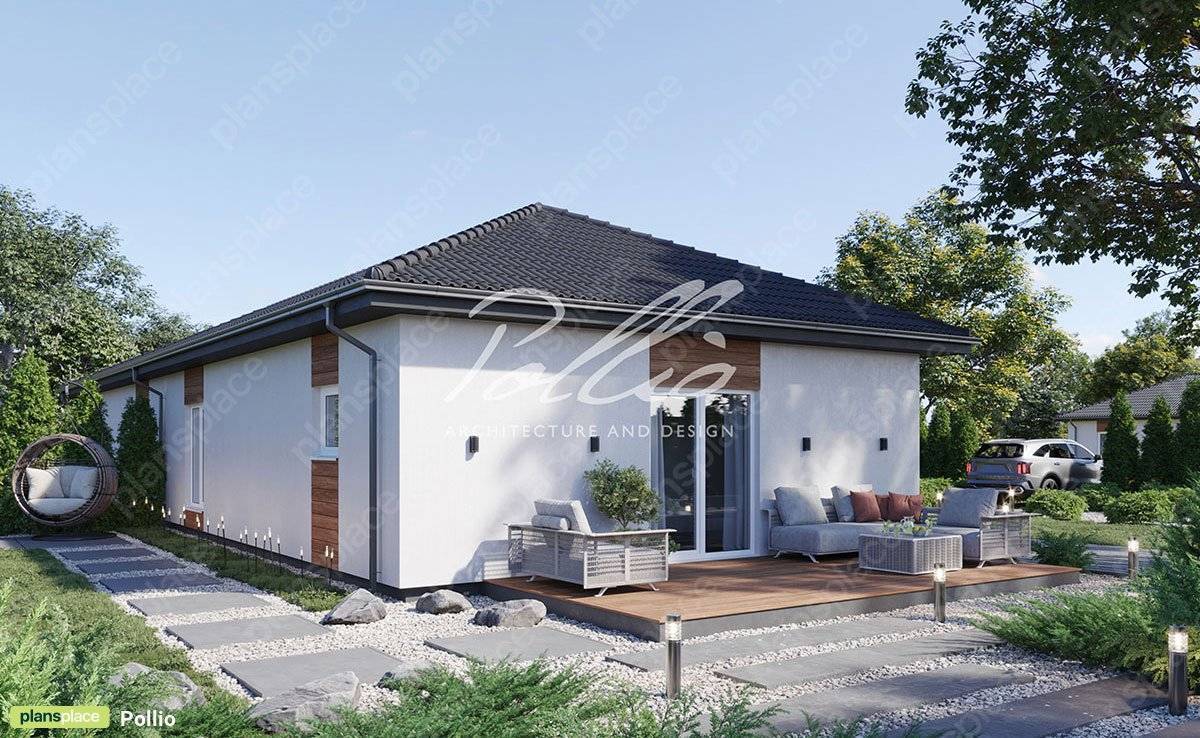 European Duplex House Plan with 2-Bed Units – 800 Sq Ft Each - 11202C - 2