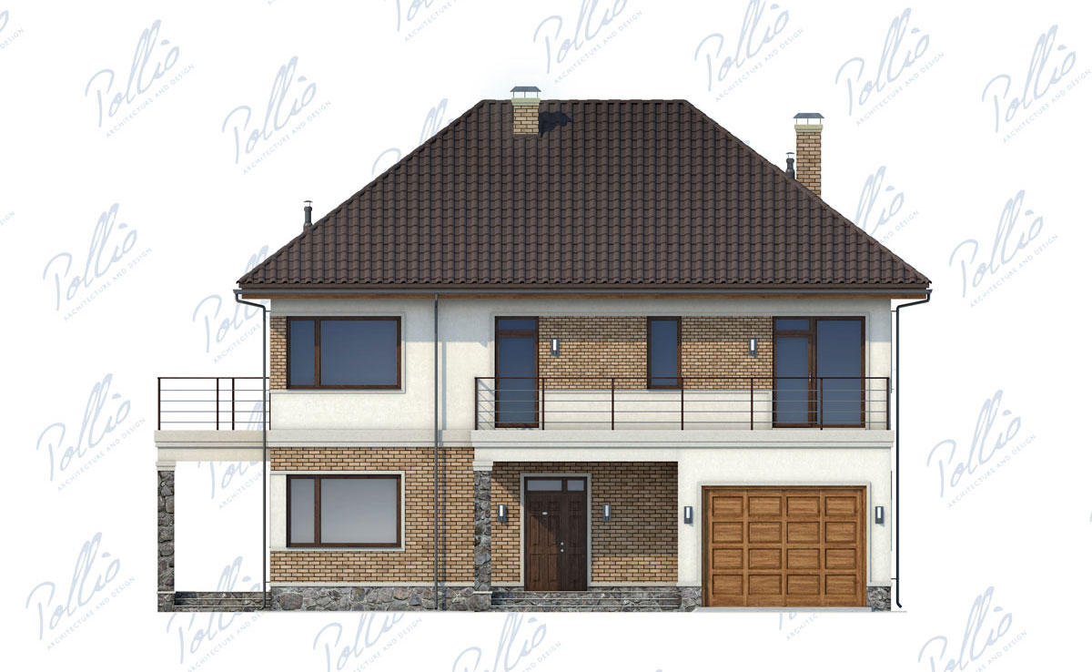 House Plan: 2378 ft², 2 Stories, 3 Beds, Home Office, 3 Baths, Open Floor Plan, 1-Car Garage