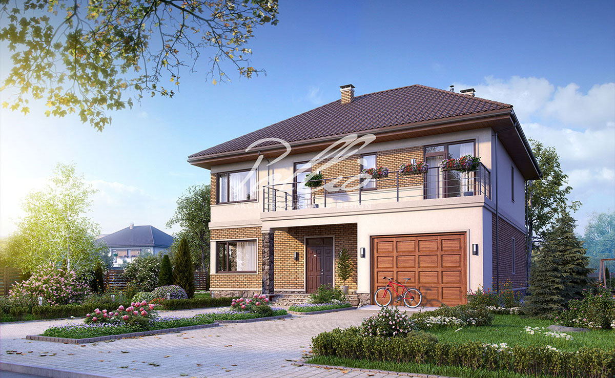 House Plan: 2378 ft², 2 Stories, 3 Beds, Home Office, 3 Baths, Open Floor Plan, 1-Car Garage