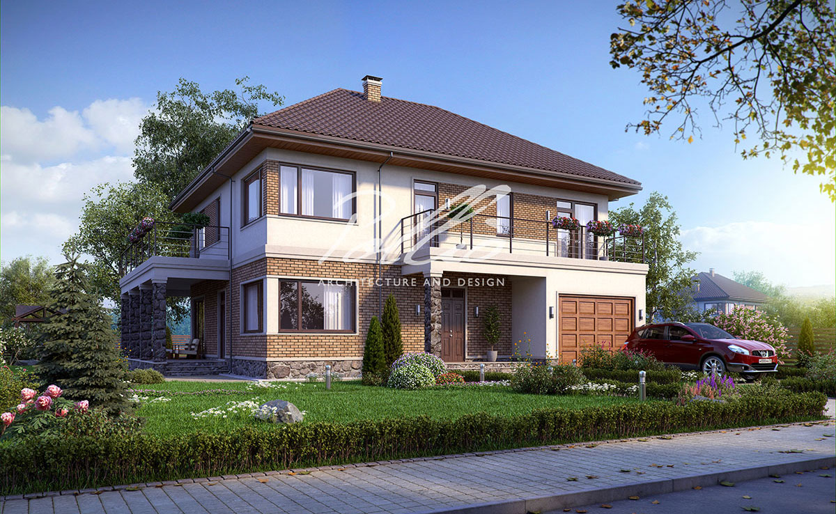 House Plan: 2378 ft², 2 Stories, 3 Beds, Home Office, 3 Baths, Open Floor Plan, 1-Car Garage