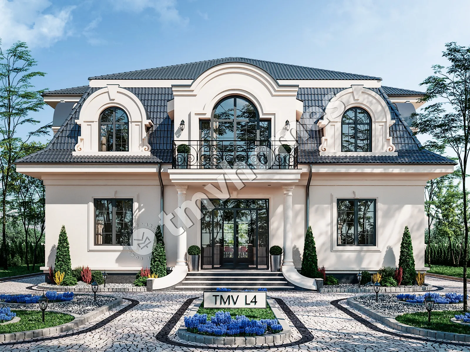 House Plan: 3857 ft², 2 Stories, 4 Beds, 4 Baths