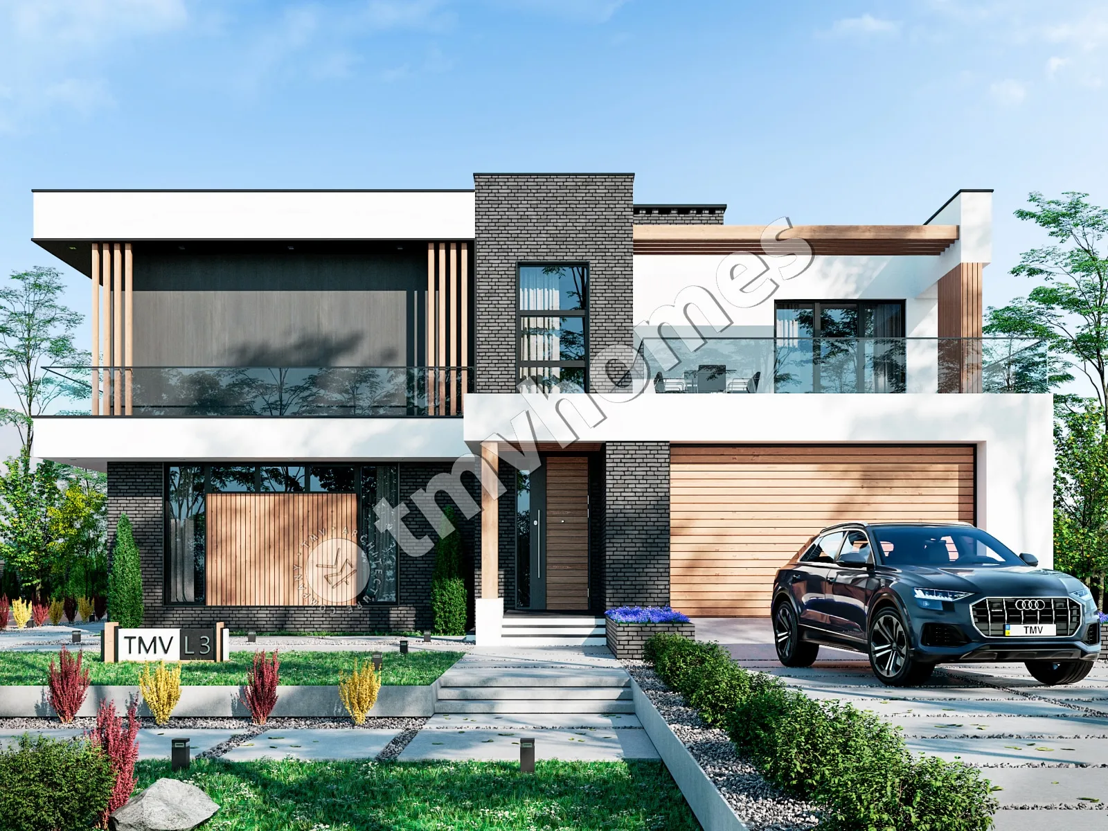 House Plan: 3159 ft², 2 Stories, 4 Beds, Home Office, 3 Baths, Open Floor Plan, 2-Car Garage