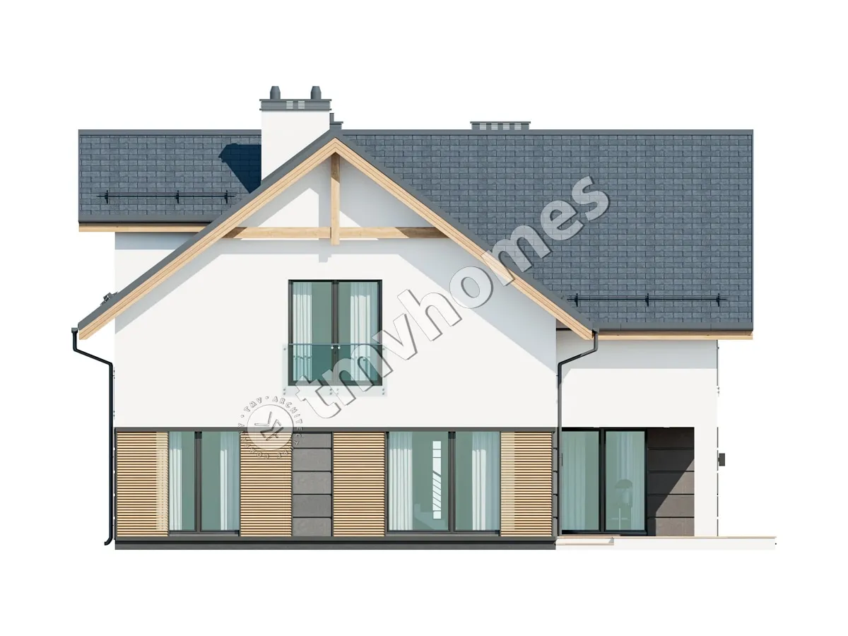 House Plan: 2451 ft², 1.5 Stories, 4 Beds, Home Office, 2.5 Baths, Open Floor Plan, 2-Car Garage