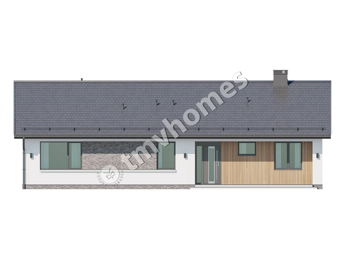 House Plan: 1833 ft², 1 Story, 2 Beds, Home Office, 2 Baths, Open Floor Plan