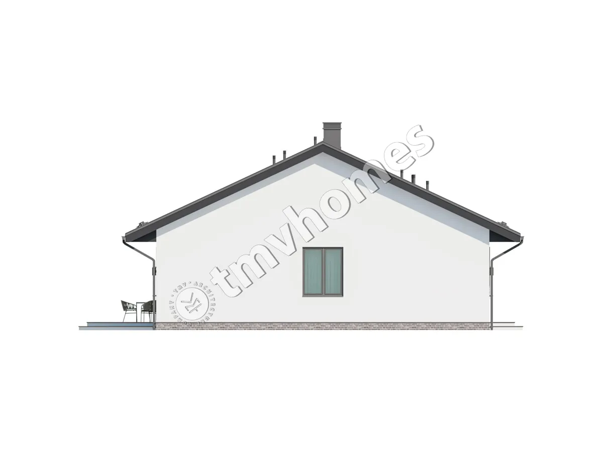 House Plan: 1833 ft², 1 Story, 2 Beds, Home Office, 2 Baths, Open Floor Plan