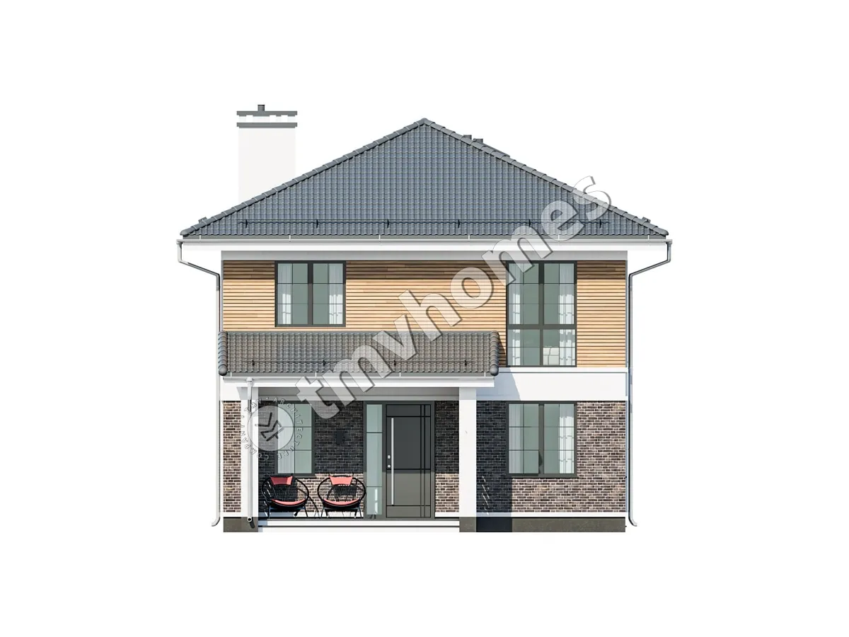 House Plan: 1958 ft², 2 Stories, 5 Beds, 2 Baths, Open Floor Plan