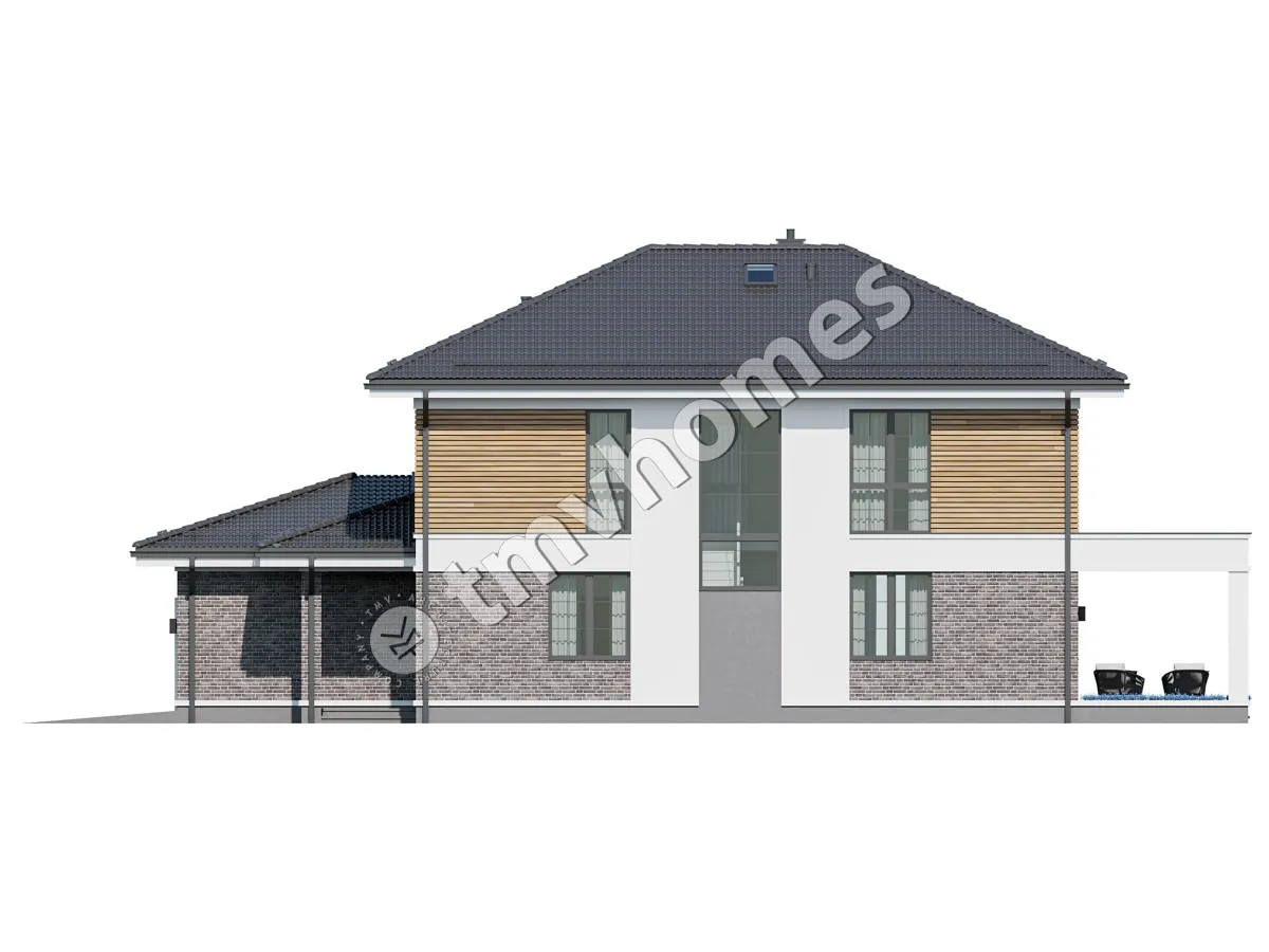 House Plan: 2017 ft², 2 Stories, 4 Beds, 3 Baths, Open Floor Plan, 2-Car Garage