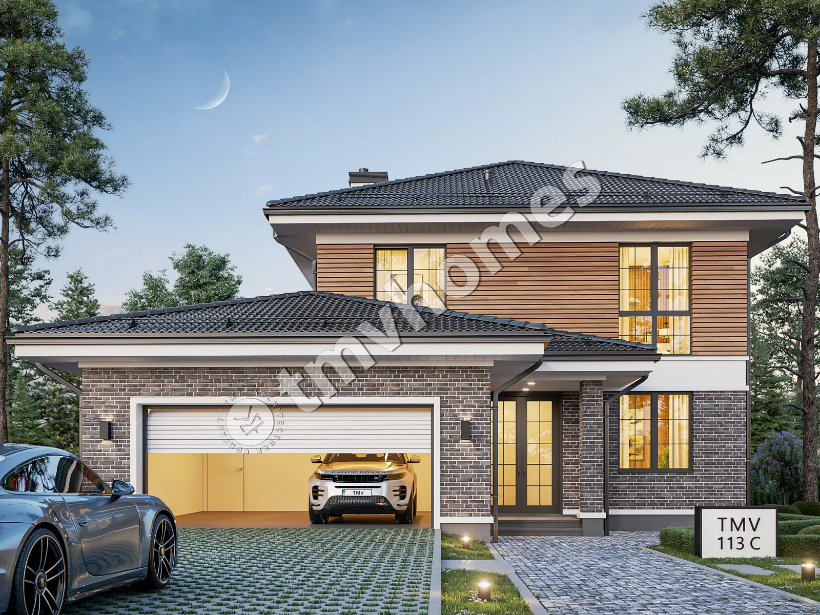 House Plan: 2017 ft², 2 Stories, 4 Beds, 3 Baths, Open Floor Plan, 2-Car Garage