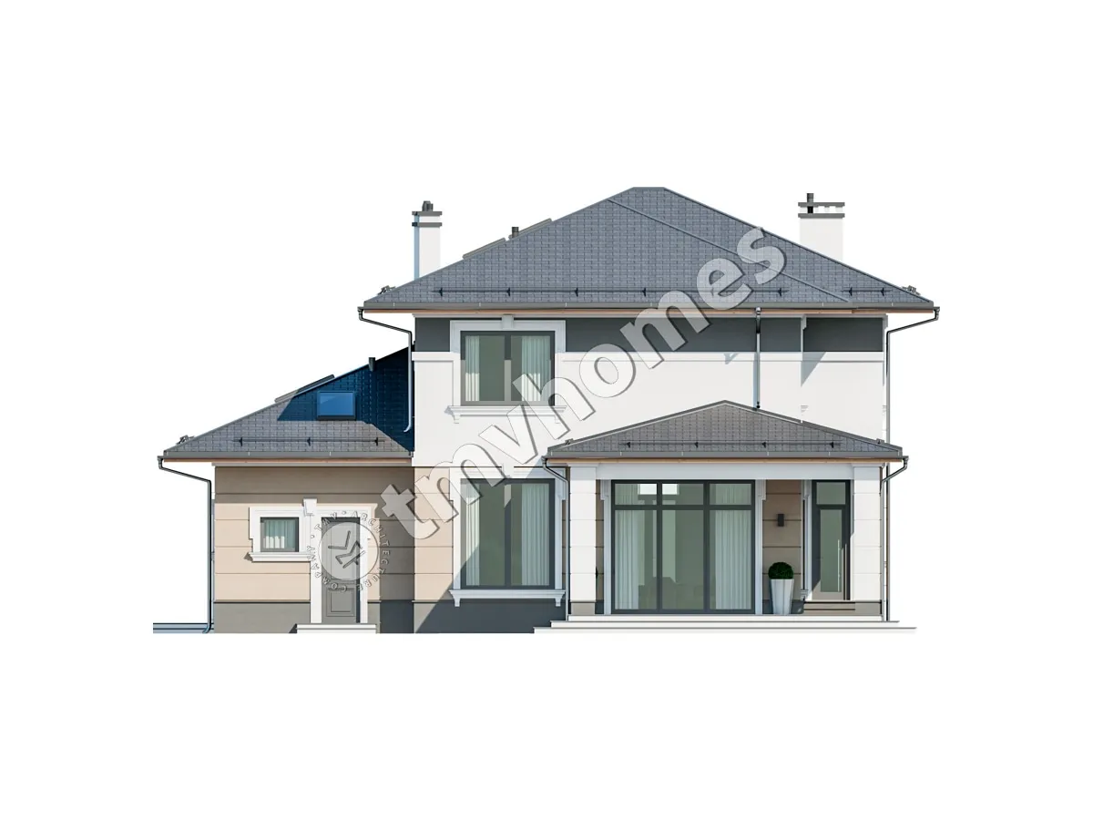 House Plan: 3273 ft², 2 Stories, 3 Beds, 3 Baths, Open Floor Plan, 1-Car Garage