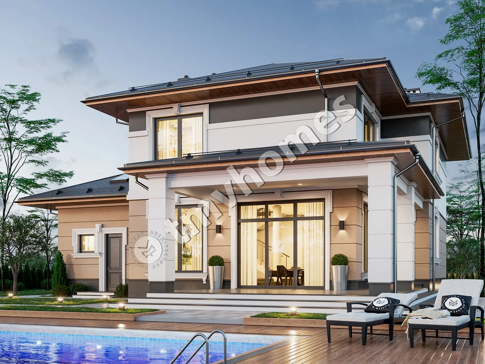 House Plan: 3273 ft², 2 Stories, 3 Beds, 3 Baths, Open Floor Plan, 1-Car Garage
