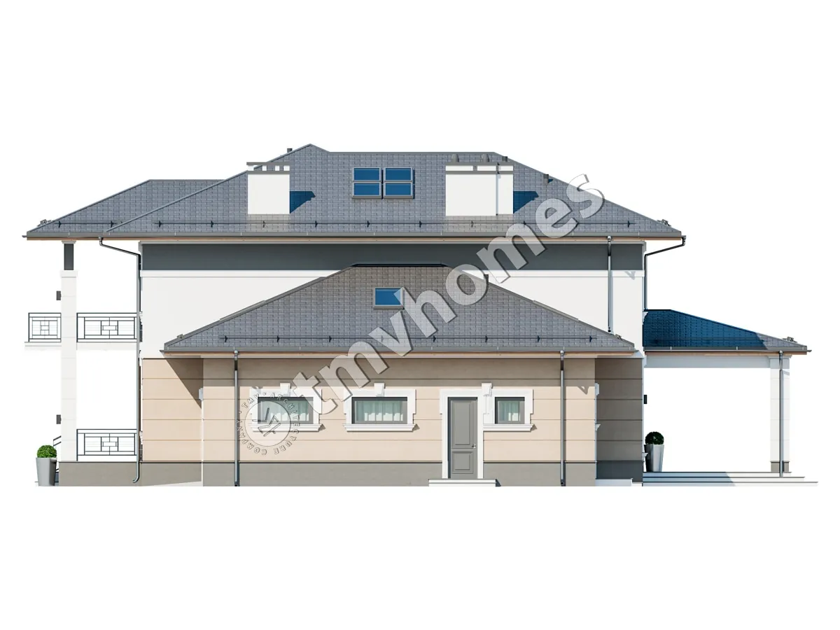 House Plan: 3273 ft², 2 Stories, 3 Beds, 3 Baths, Open Floor Plan, 1-Car Garage