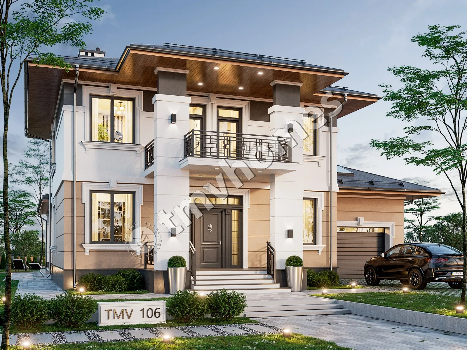 House Plan: 3273 ft², 2 Stories, 3 Beds, 3 Baths, Open Floor Plan, 1-Car Garage