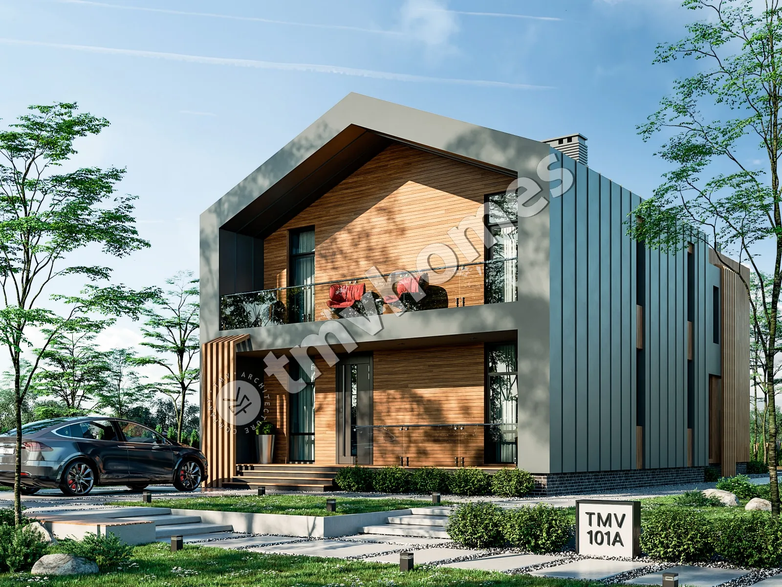 House Plan: 2411 ft², 1.5 Stories, 3 Beds, Home Office, 3 Baths, Open Floor Plan