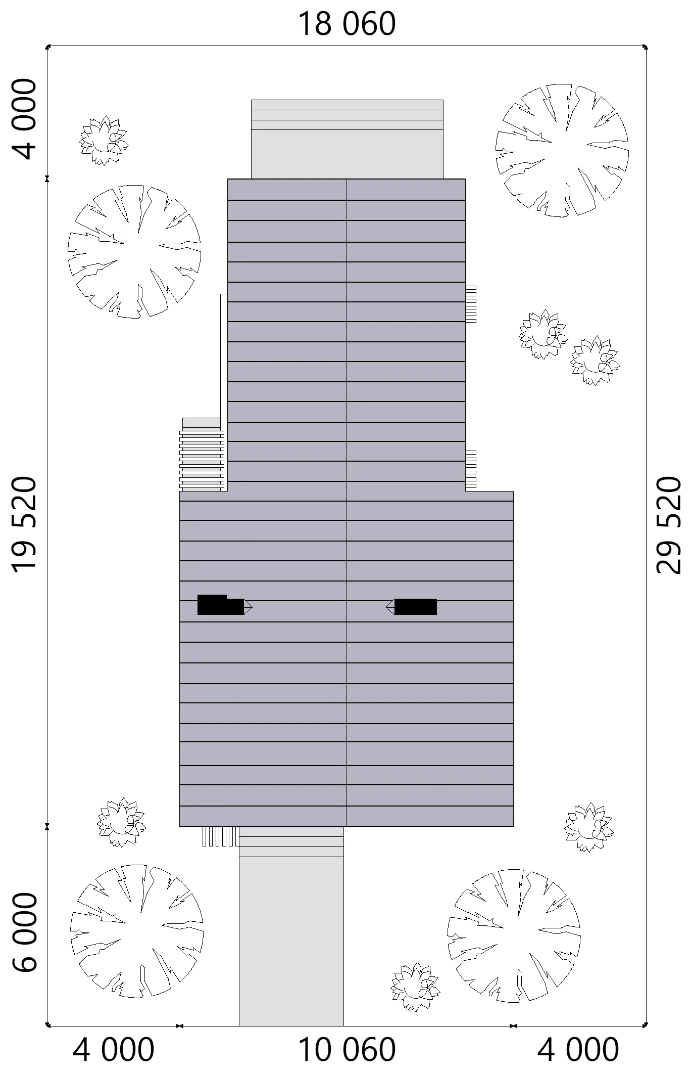 House Plan: 2230 ft², 1.5 Stories, 2 Beds, Home Office, 2 Baths, Open Floor Plan