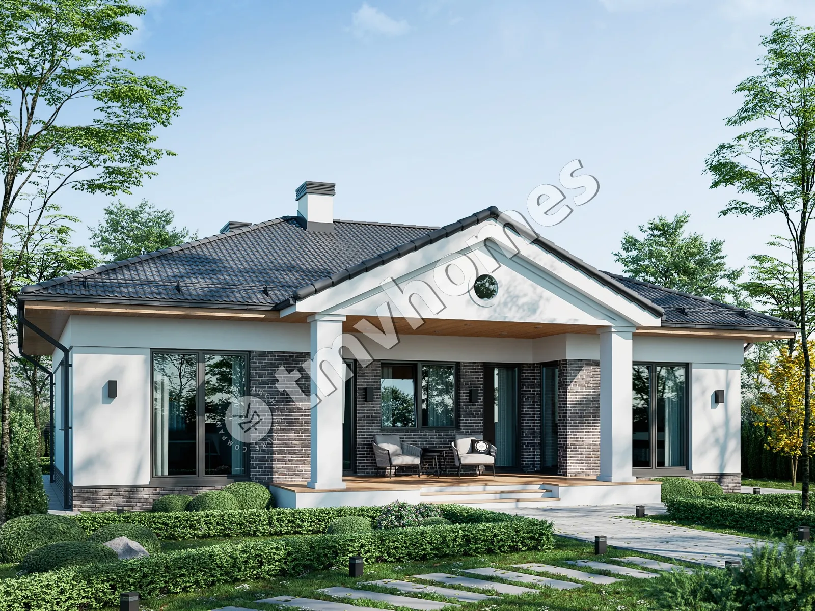 House Plan: 1198 ft², 1 Story, 3 Beds, 1.5 Baths, Open Floor Plan
