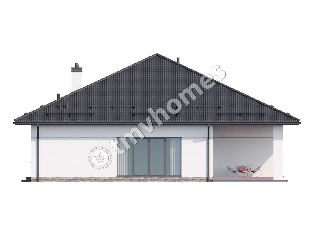 House Plan: 1958 ft², 1 Story, 2 Beds, Home Office, 2 Baths, Open Floor Plan