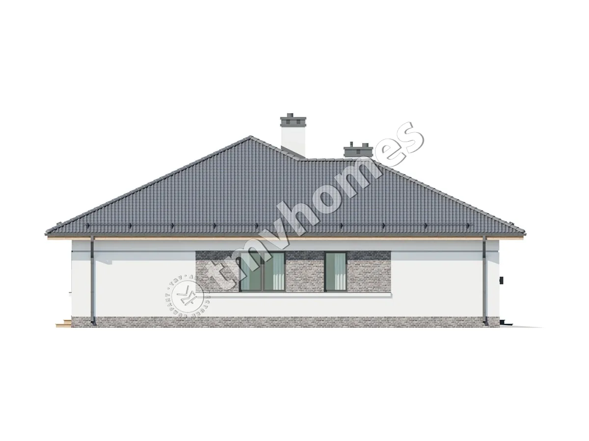 House Plan: 2052 ft², 1 Story, 3 Beds, 2 Baths, Open Floor Plan, 2-Car Garage