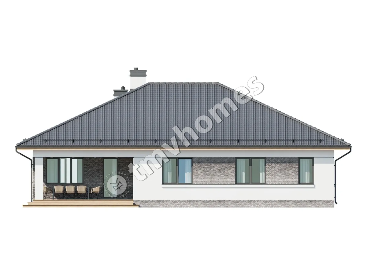 House Plan: 2052 ft², 1 Story, 3 Beds, 2 Baths, Open Floor Plan, 2-Car Garage
