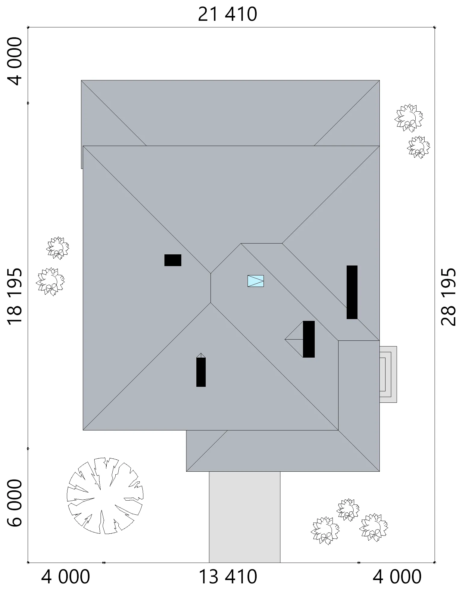 House Plan: 3002 ft², 2 Stories, 4 Beds, Home Office, 3 Baths, Open Floor Plan