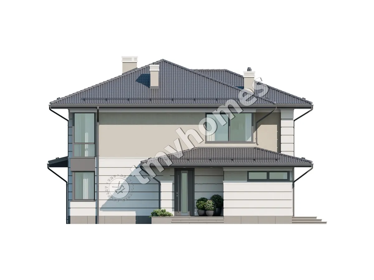 House Plan: 3002 ft², 2 Stories, 4 Beds, Home Office, 3 Baths, Open Floor Plan