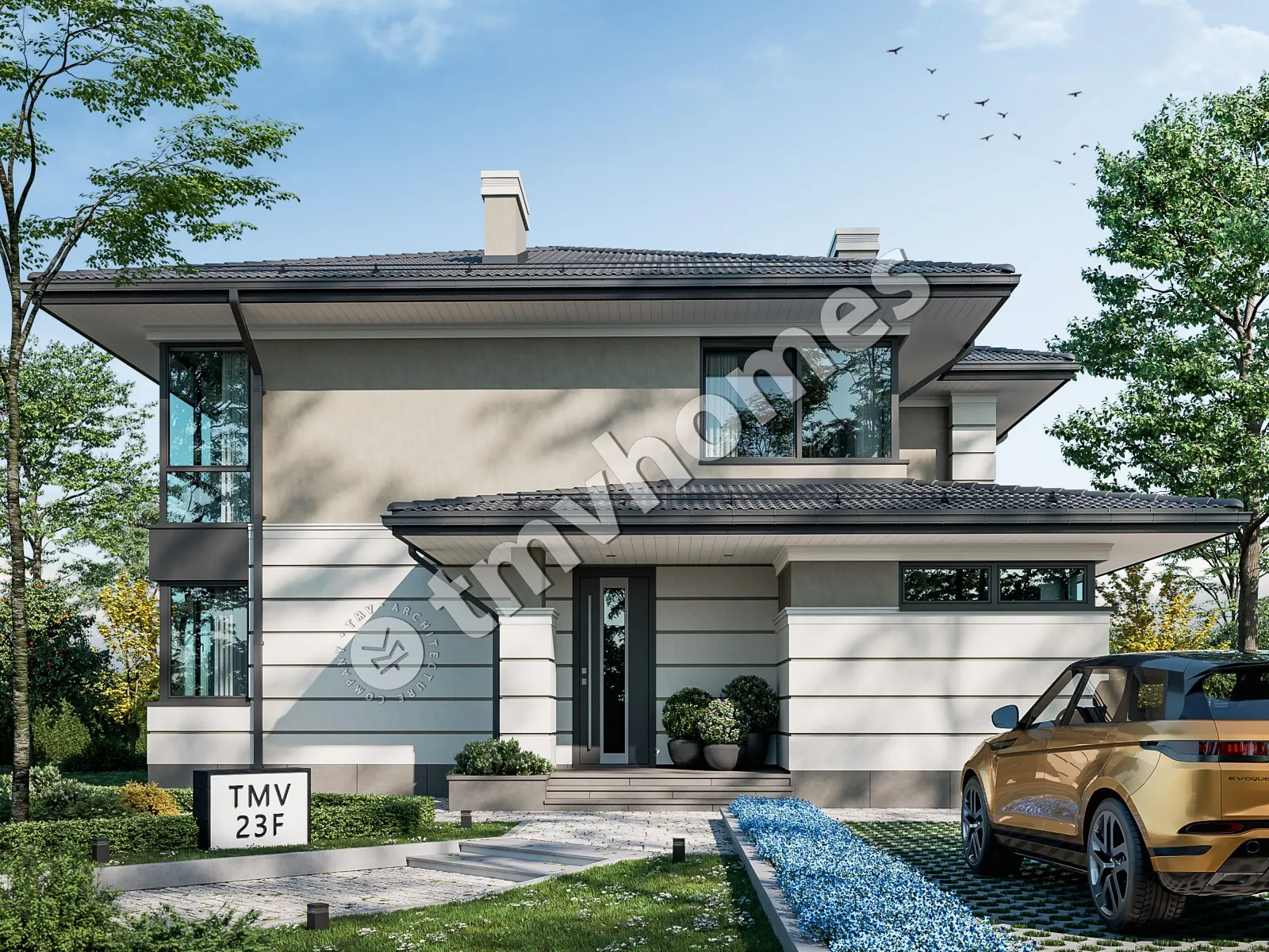 House Plan: 3002 ft², 2 Stories, 4 Beds, Home Office, 3 Baths, Open Floor Plan