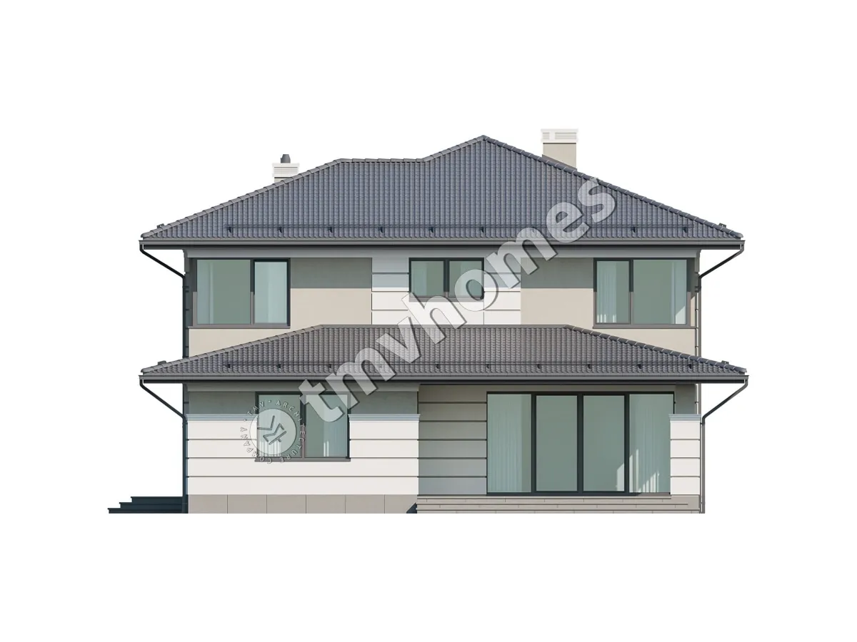 House Plan: 3002 ft², 2 Stories, 4 Beds, Home Office, 3 Baths, Open Floor Plan
