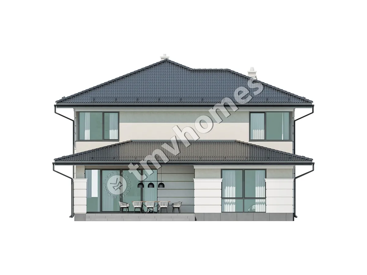 House Plan: 3025 ft², 2 Stories, 4 Beds, Home Office, 3 Baths, Open Floor Plan
