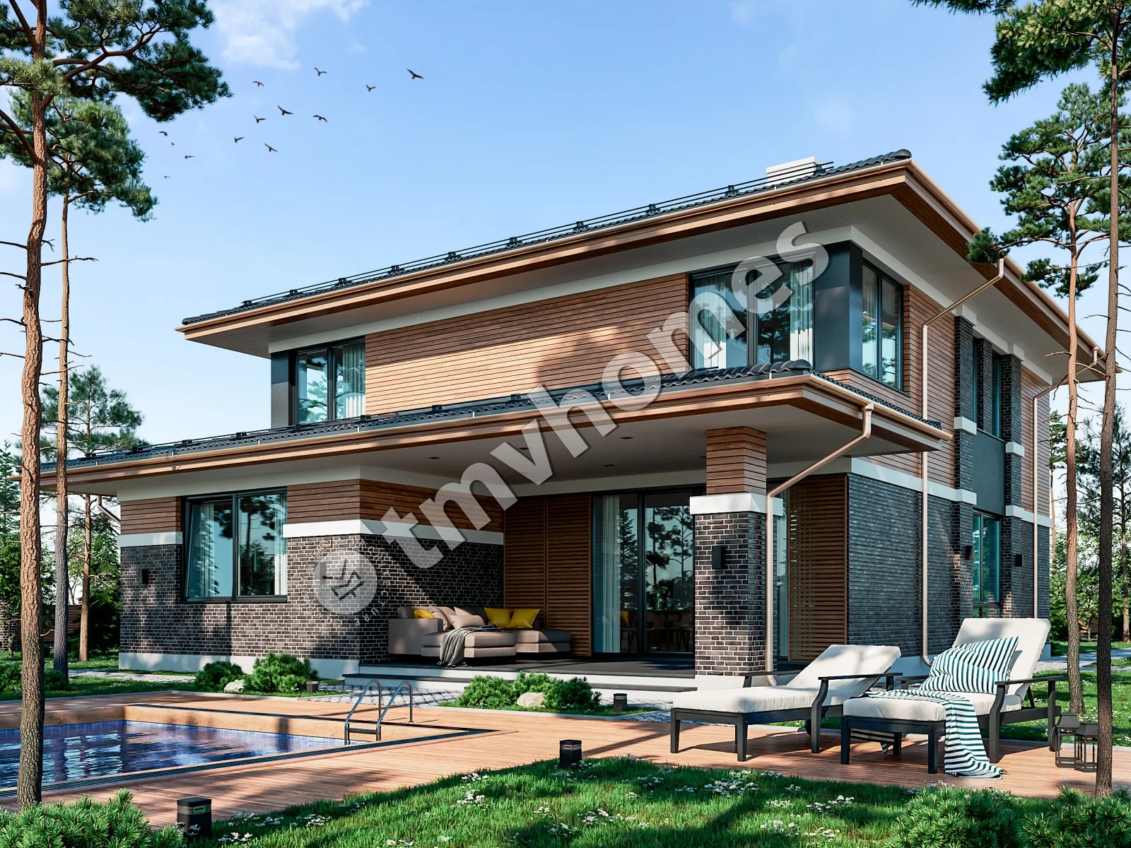 House Plan: 2751 ft², 2 Stories, 4 Beds, Home Office, 3 Baths, Open Floor Plan