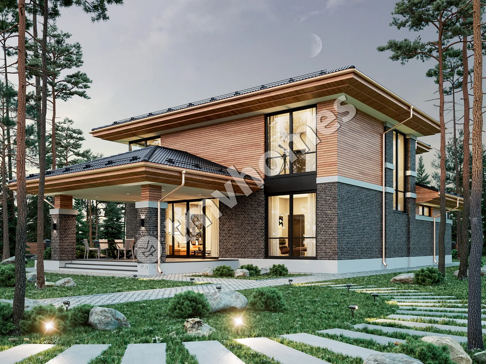 House Plan: 2619 ft², 2 Stories, 4 Beds, 3 Baths, Open Floor Plan