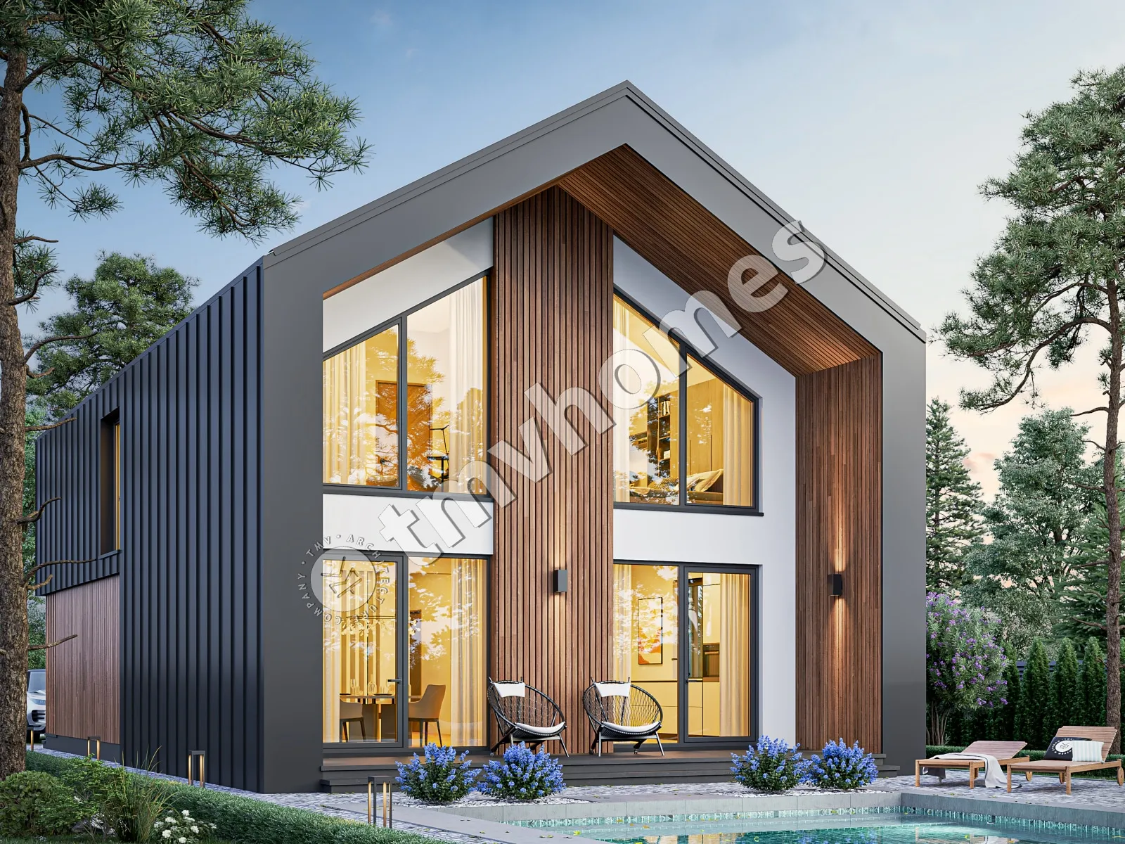 House Plan: 1854 ft², 1.5 Stories, 4 Beds, 3 Baths, Open Floor Plan