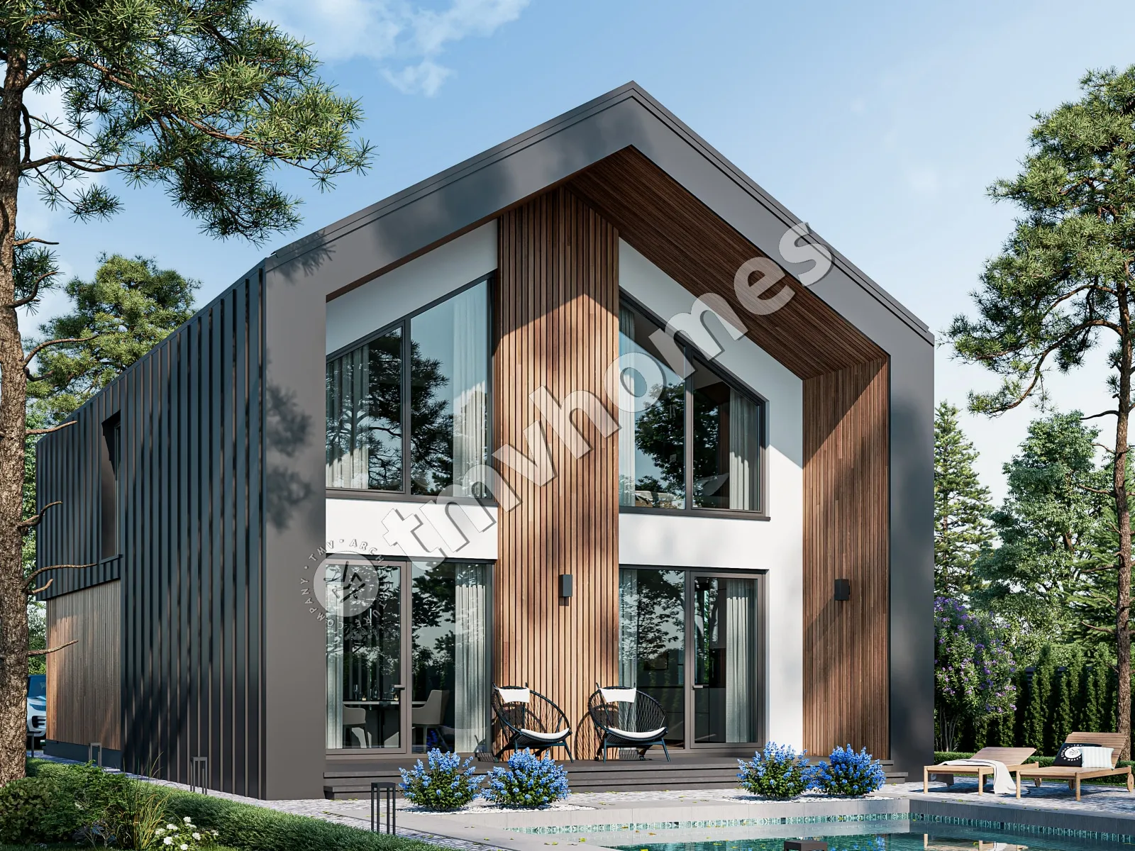 House Plan: 1854 ft², 1.5 Stories, 4 Beds, 3 Baths, Open Floor Plan
