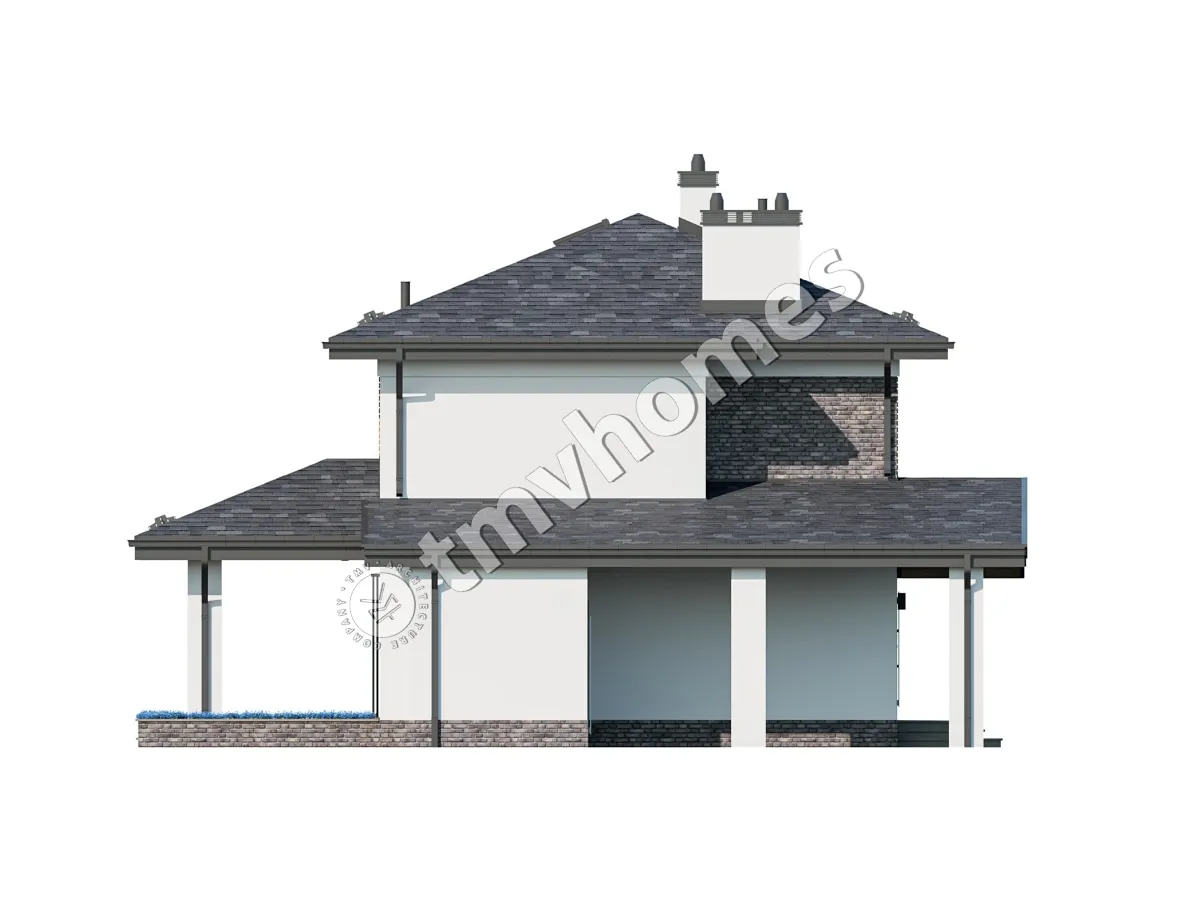 House Plan: 1903 ft², 2 Stories, 3 Beds, 3 Baths, Open Floor Plan, Carport