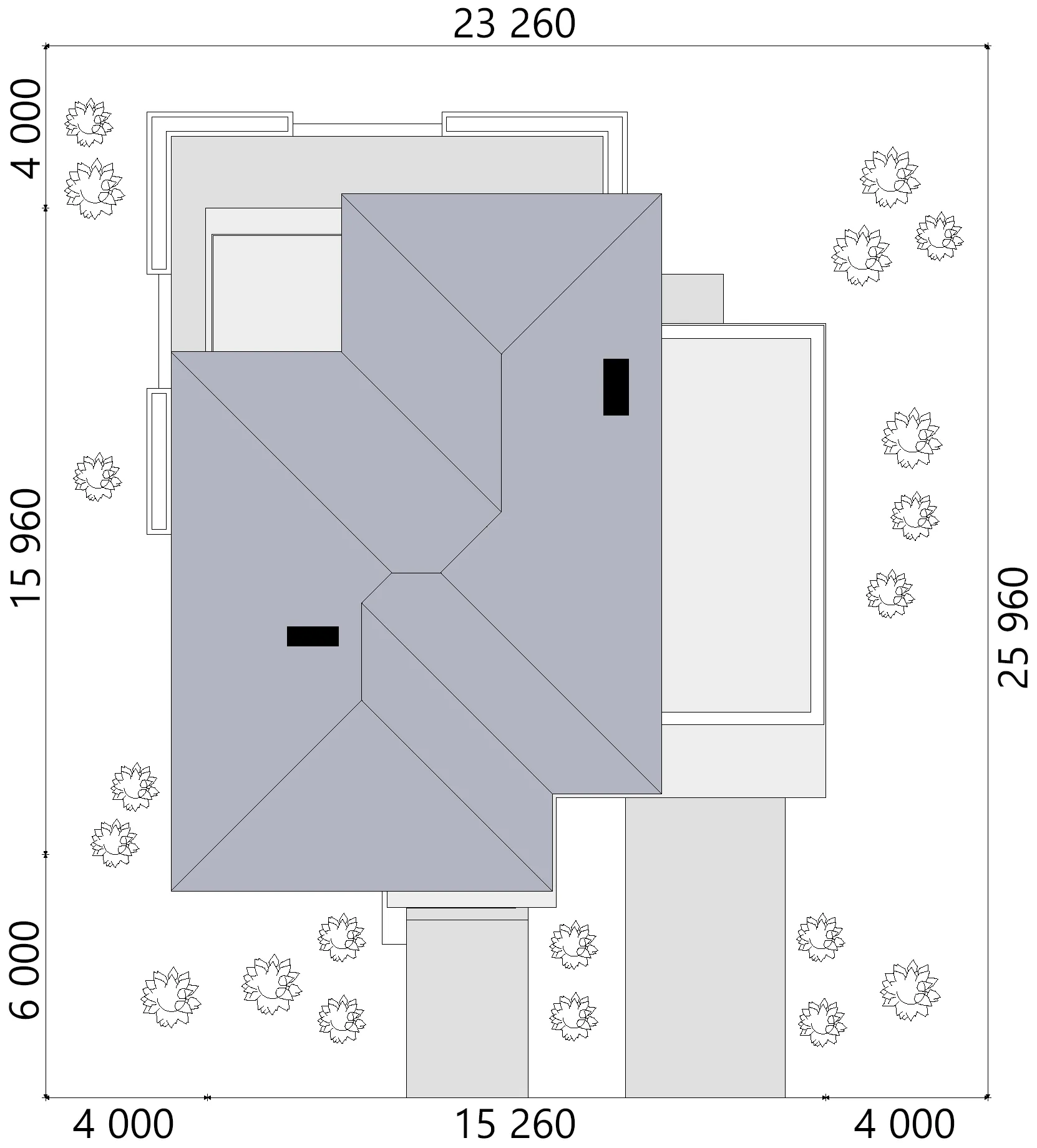 House Plan: 2613 ft², 2 Stories, 2 Beds, Home Office, 2 Baths, Open Floor Plan, 1-Car Garage