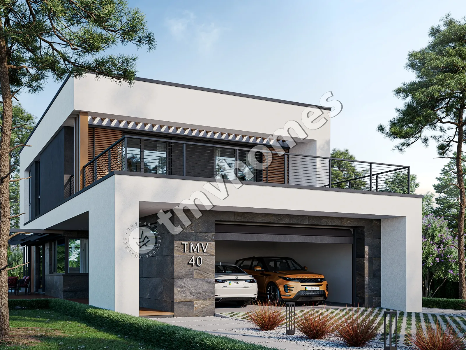 House Plan: 2163 ft², 2 Stories, 3 Beds, Home Office, 3 Baths, Open Floor Plan, 2-Car Garage